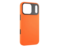 YAXO Leather Gear Slim Case MagSafe iPhone 17 Pro Max Orange - 1455893 - zdjęcie 2